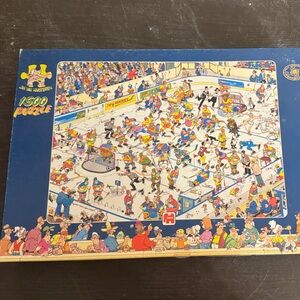 Used - JVH 1500 pcs Ice Hockey Puzzle